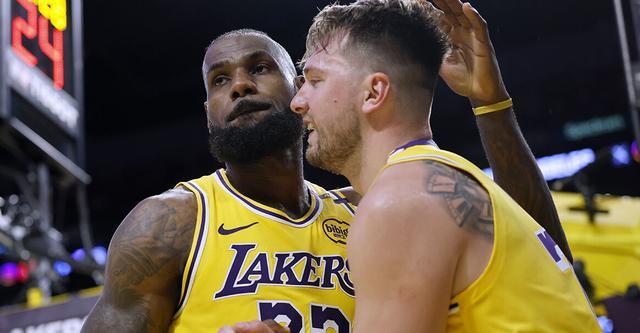 开云-湖人助教：东契奇在詹姆斯的影响下决心减重