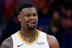 打球很强锡安本赛季出战30场 场均24.6+7.2+5.3 命中率56.7%