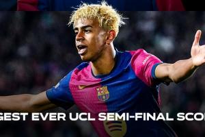 疯狂的5天！亚马尔连拿国王杯、百次出场&amp;欧冠半决赛最年轻进球者